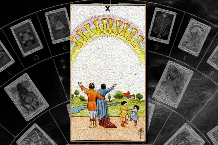 O dez de copas para os signos